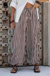 Joop & Gypsy Havana Stripe Balloon Pant