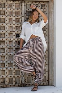 Joop & Gypsy Havana Stripe Balloon Pant
