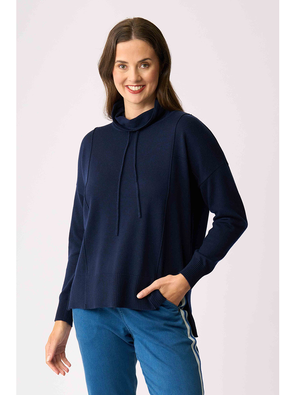 Foil Reverse Seam Jumper