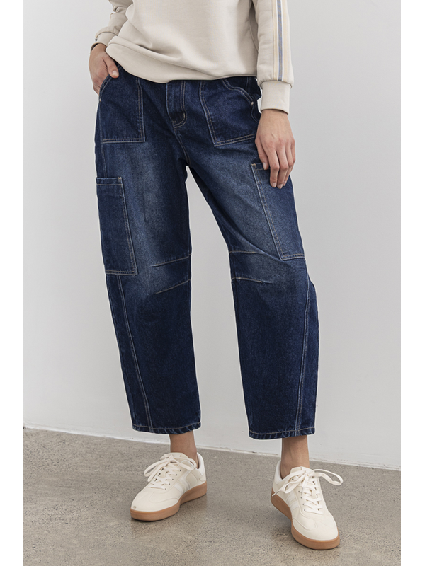 Moss Bailey Barrel Jean