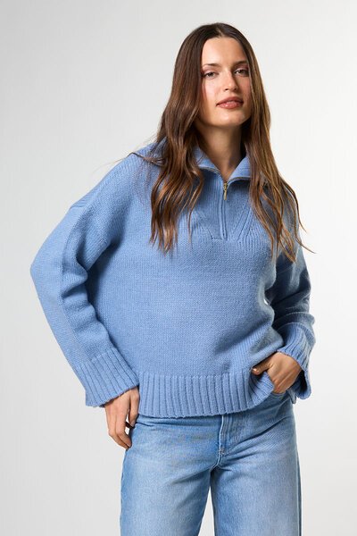Stella + Gemma Cory Zip Knit-shop-by-label-Hello Cyril.