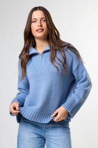 Stella + Gemma Cory Zip Knit