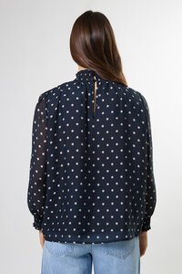 Stella + Gemma Sylvie Midnight Dot Blouse