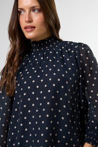 Stella + Gemma Sylvie Midnight Dot Blouse