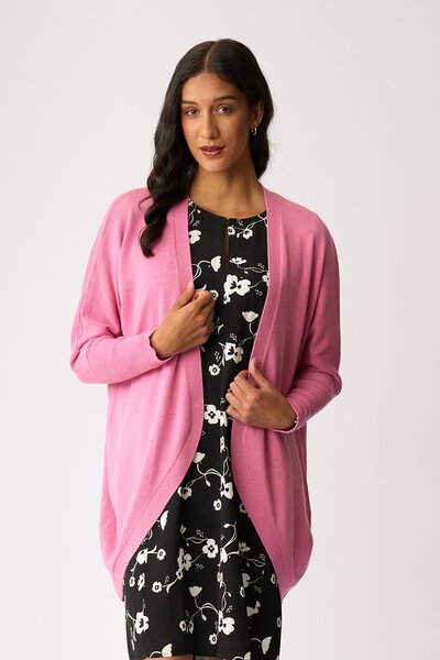 Foil Open Front Midi Cardi-shop-by-style-Hello Cyril.