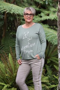 AE Luxe LET THE Knit Top