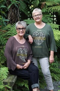 AE Luxe Animal Print Knit Top