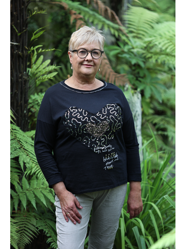 AE Luxe Heart Cotton Tee