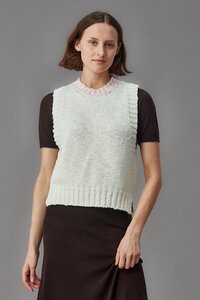 Standard Issue Merino Boucle Crop Vest