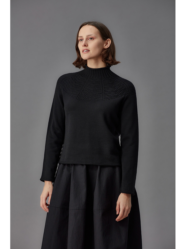 Standard Issue Merino Mock Neck Sweater
