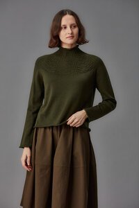 Standard Issue Merino Mock Neck Sweater