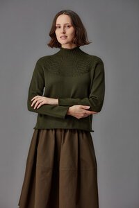 Standard Issue Merino Mock Neck Sweater