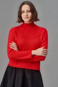 Standard Issue Merino Mock Neck Sweater