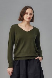 Standard Issue Merino V Neck Slouchy