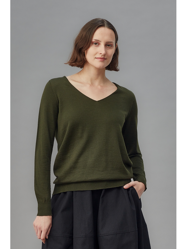 Standard Issue Merino V Neck Slouchy