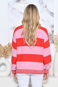New U Stripe Jumper