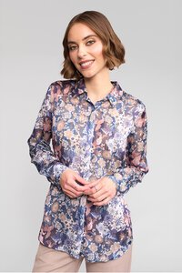 Vassalli Ballot Button Placket Shirt - Rhea
