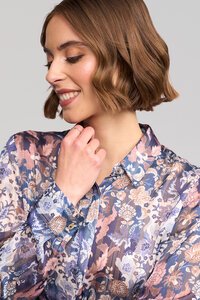 Vassalli Ballot Button Placket Shirt - Rhea