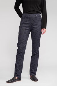 Vassalli Bay Pull On Slim Pant - Noir