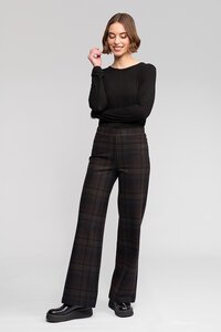 Vassalli Loft Pull On Wide Ponti Pant - Hugo