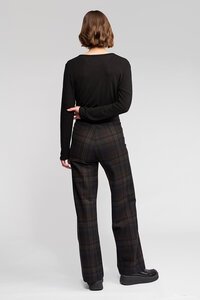 Vassalli Loft Pull On Wide Ponti Pant - Hugo