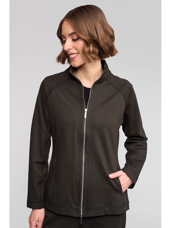 Vassalli Weekend Zip Up Jacket - Hunter