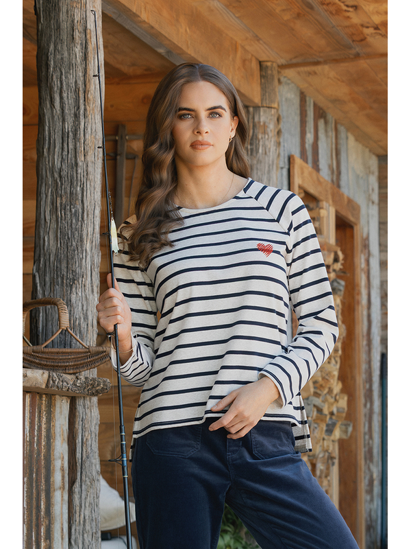 Vassalli Lover Round Neck Top