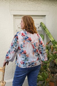 Oddly Polite Carla Floral Shirt