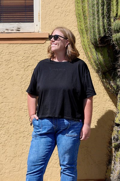 Oddly Polite Monty Tee-hc-shop-by-style-Hello Cyril.