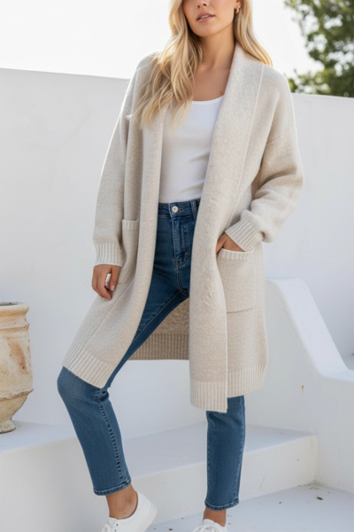 Miracle Stripe Trim Cardigan-hc-new-Hello Cyril.