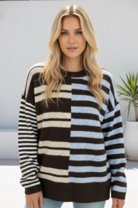 Miracle Colourblock Stripe Knit