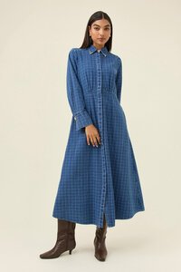 Isle Of Mine Sloane Denim Maxi Dress