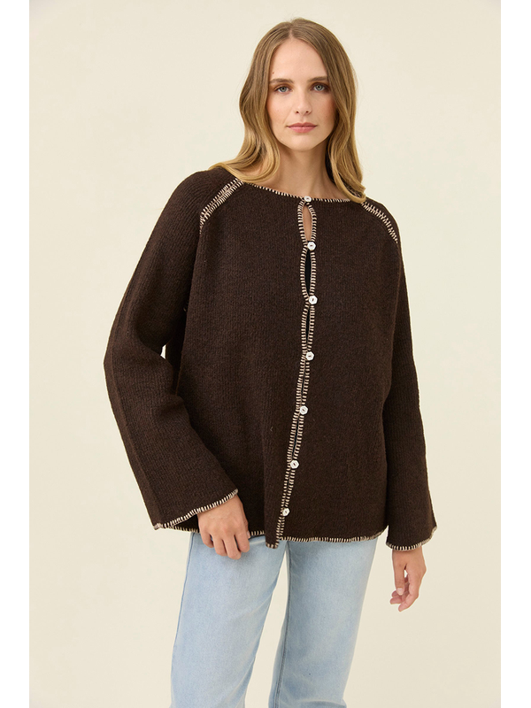 Isle Of Mine Athena Button Cardigan