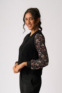 Oh Three Rib Button Front Vest