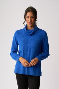 Memo Roll Neck Longline Jumper