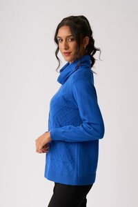 Memo Roll Neck Longline Jumper