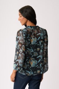 Memo Shirred Yoke Blouse