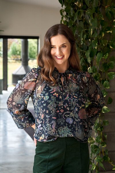 Memo Shirred Yoke Blouse-4.3.26-Hello Cyril.