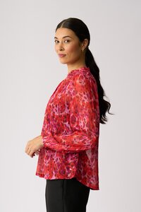 Memo Shirred Yoke Blouse