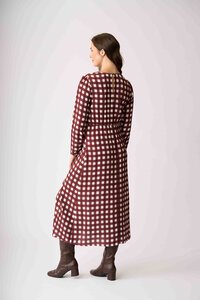 Foil Gather Detail Maxi Dress