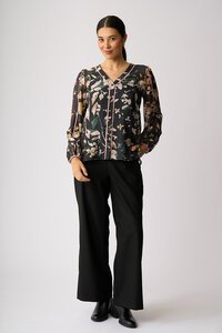 Foil Pipeline Blouse