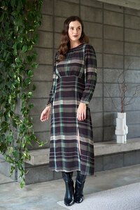 Foil Gather Detail Maxi Dress