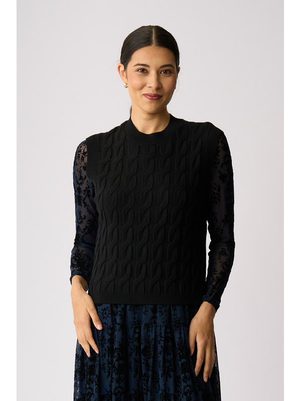 Preen Cabled Vest