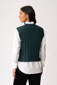 Preen Cabled Vest
