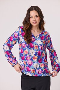 Democracy Indie V Neck Blouse