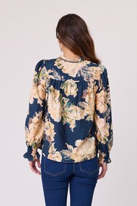 Democracy Rose Peasant Top