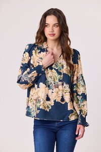 Democracy Rose Peasant Top