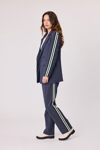 Democracy Cleo Stripe Trim Jacket