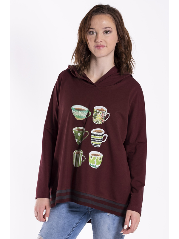 Jellicoe Hoodie Rubywood Mugs