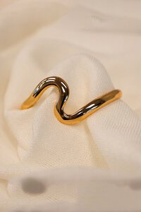 She Jewellery Curve Bangle 